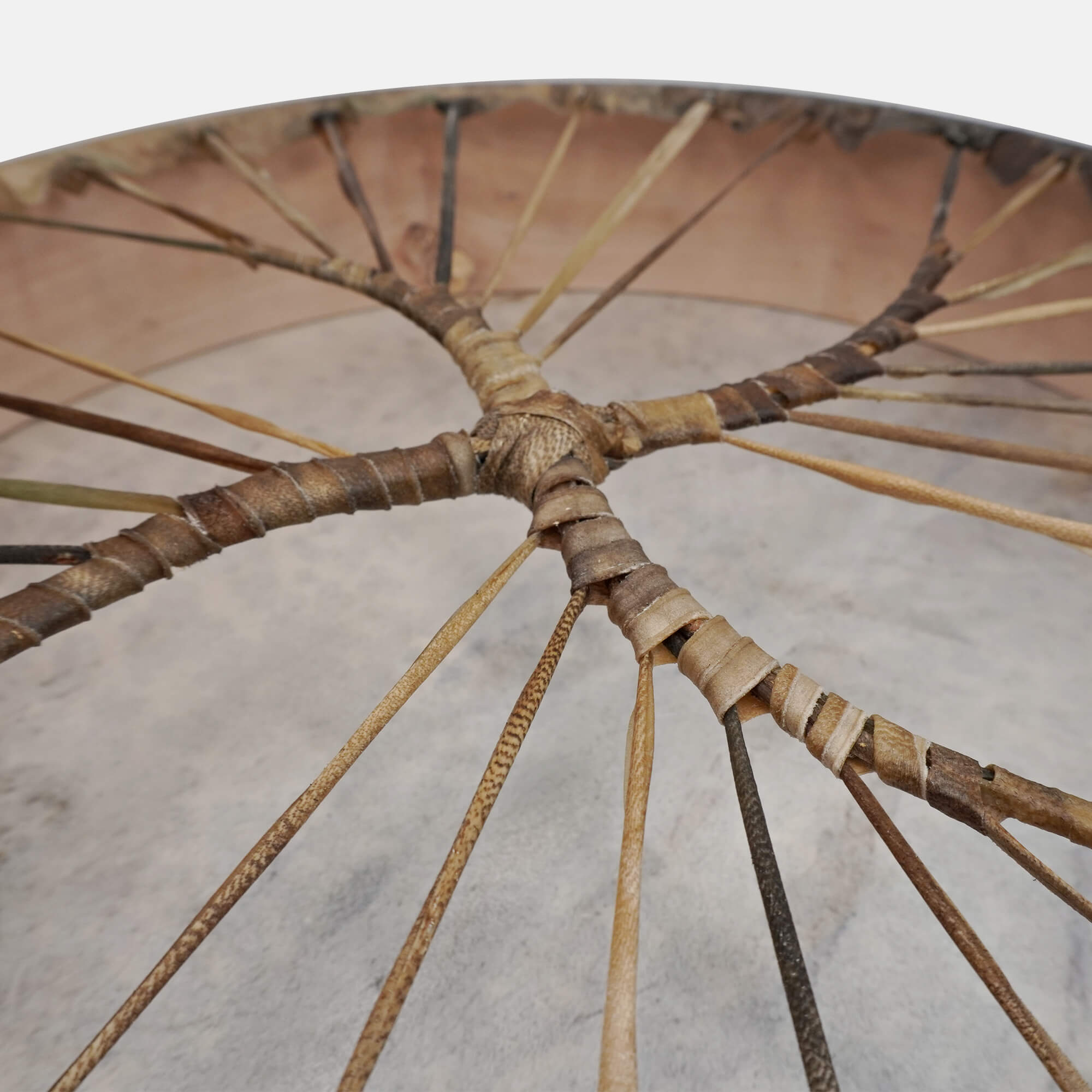 Schamanentrommel Groß, 45cm Ø Naturfell, inkl. Klöppel - Percalada