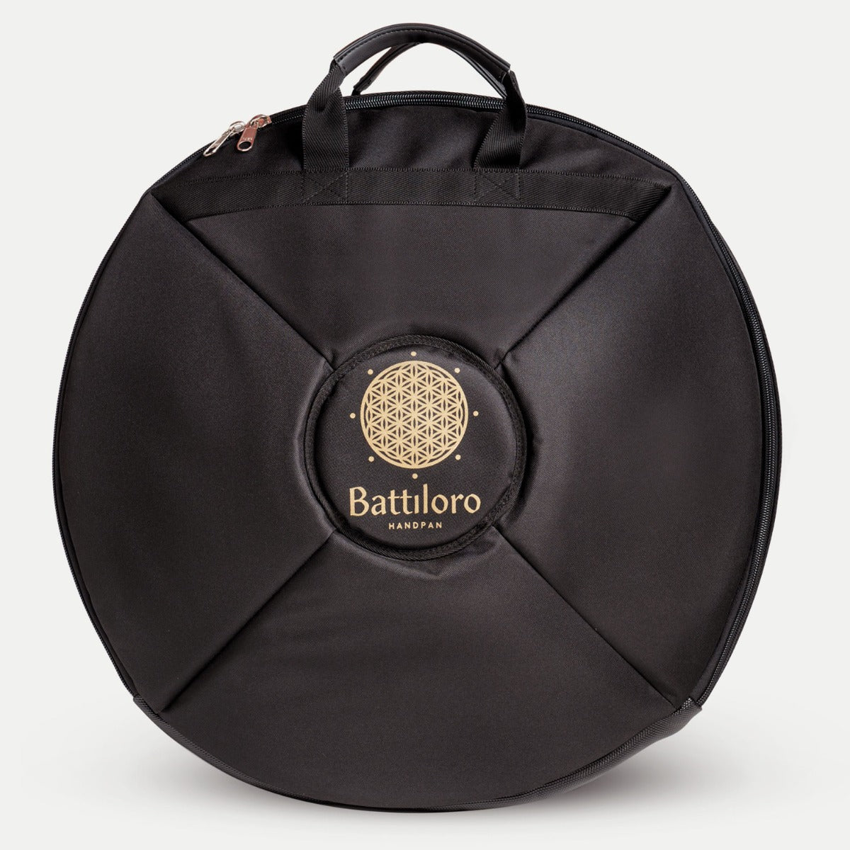 Battiloro Noreia – Handpan A2 Celtic Minor (Amara), 432 Hz Edelstahl, handgefertigt in Italien