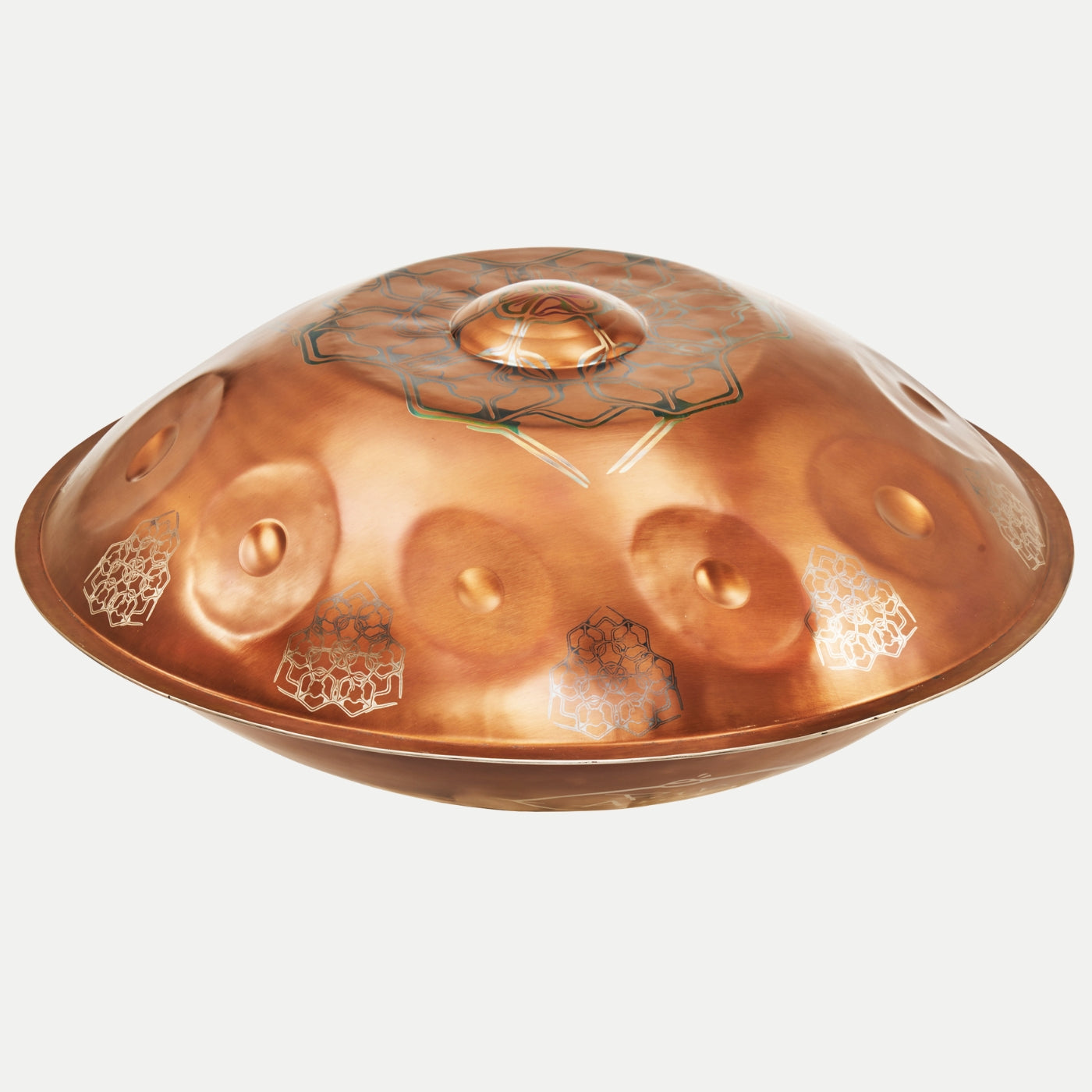 Panamor Handpan, F2 Deep Voyager 12, Stainless Steel