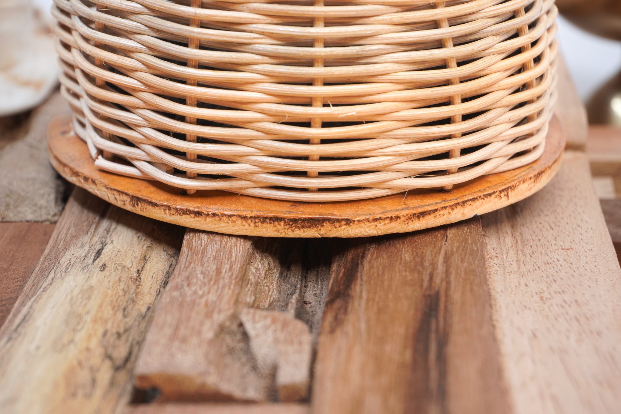 Caxixi - Naná Vasconcelos Tribute Model aus Rattan - Percalada