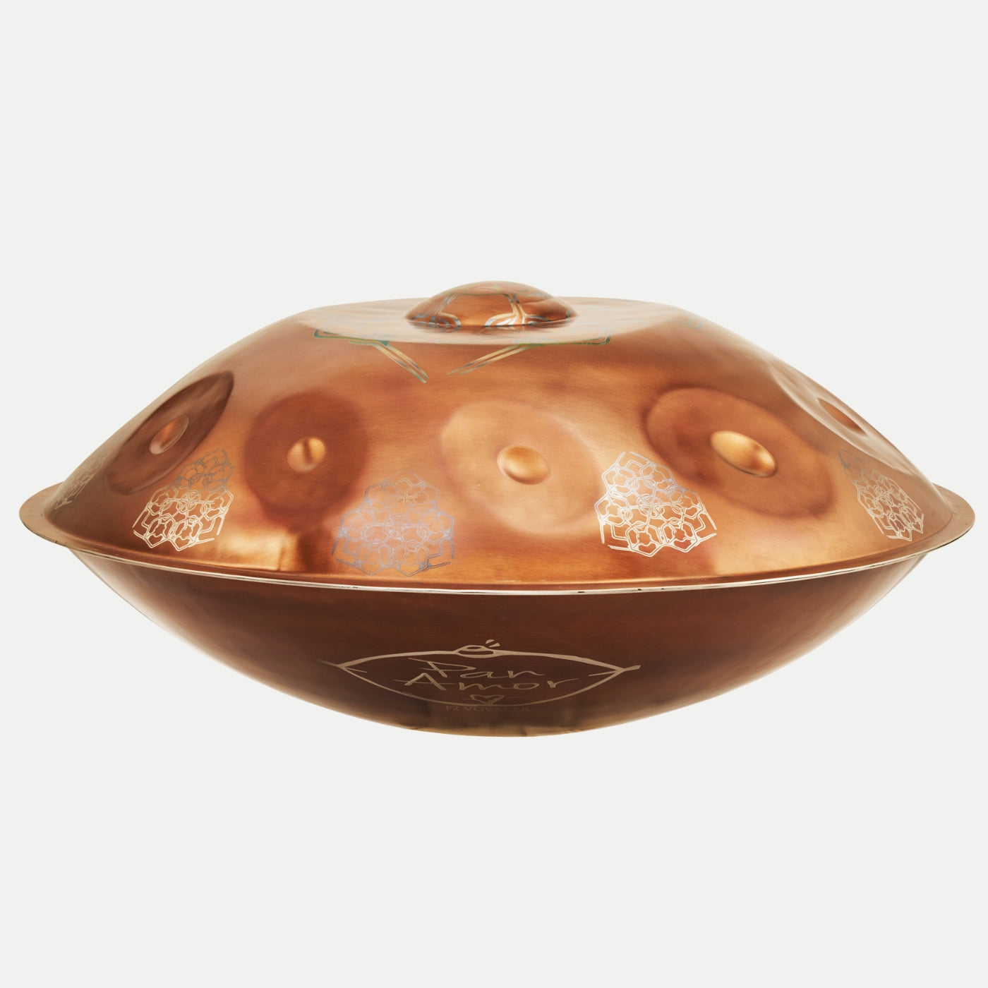Panamor Handpan, F2 Deep Voyager 12, Stainless Steel
