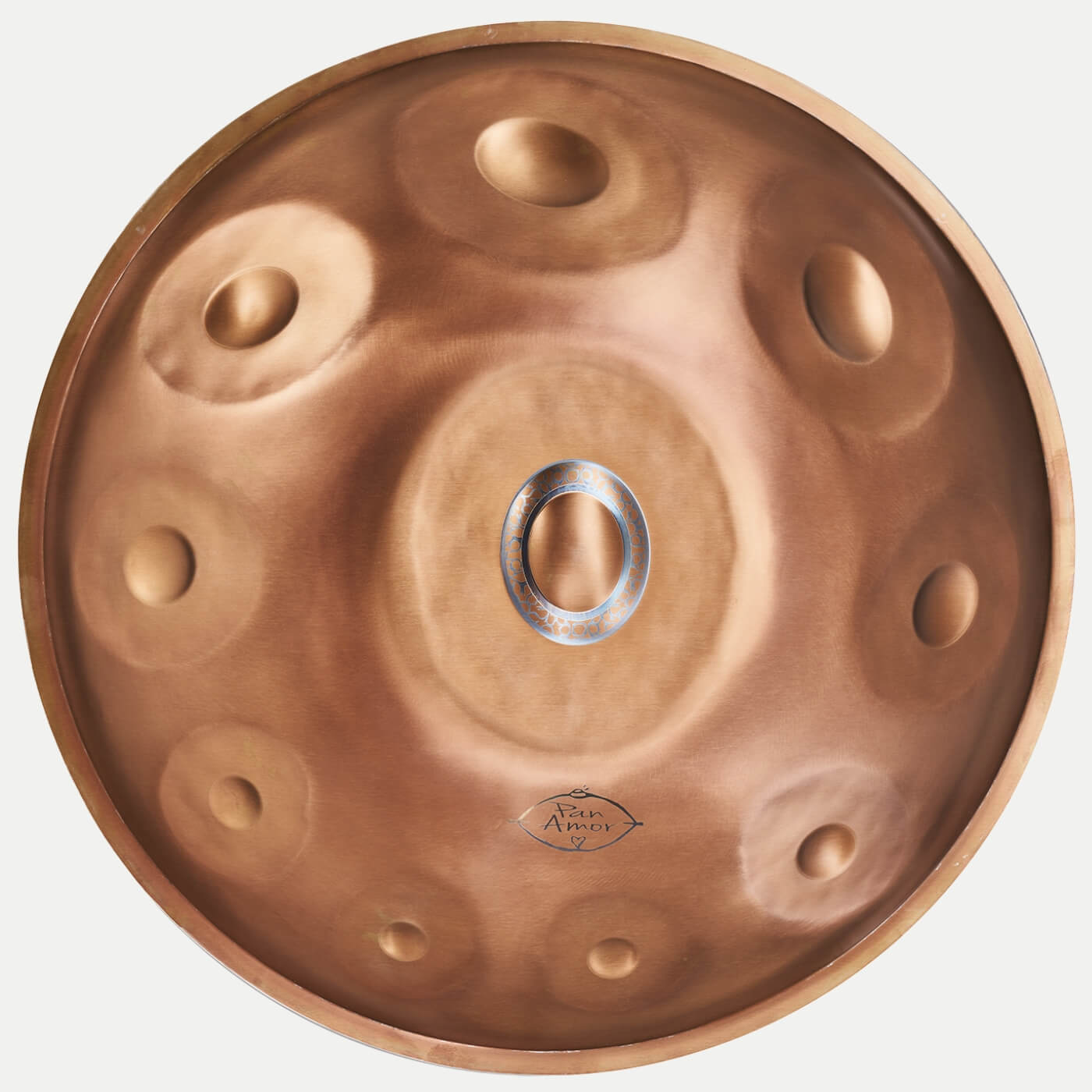 Panamor Handpan D Kurd 10, Stainless Steel - Percalada
