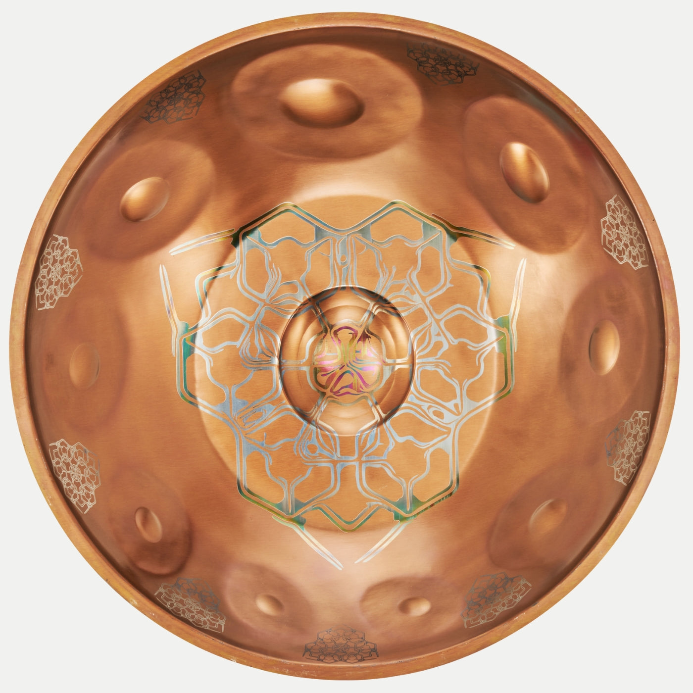 Panamor Handpan, F2 Deep Voyager 12, Stainless Steel