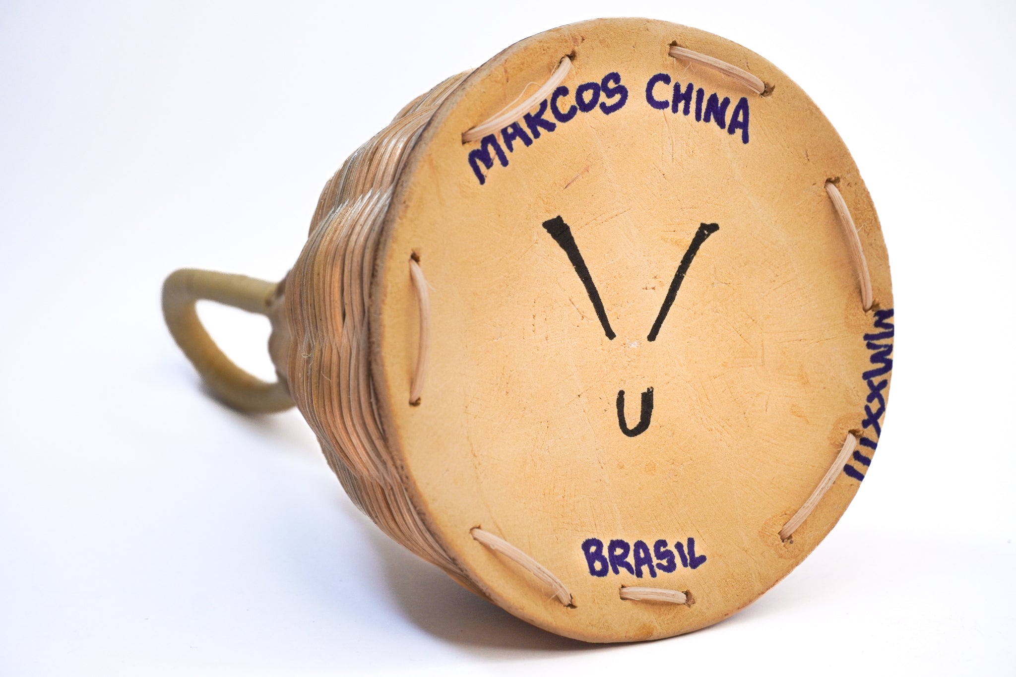 Caxixi - Naná Vasconcelos Tribute Model aus Rattan - Percalada