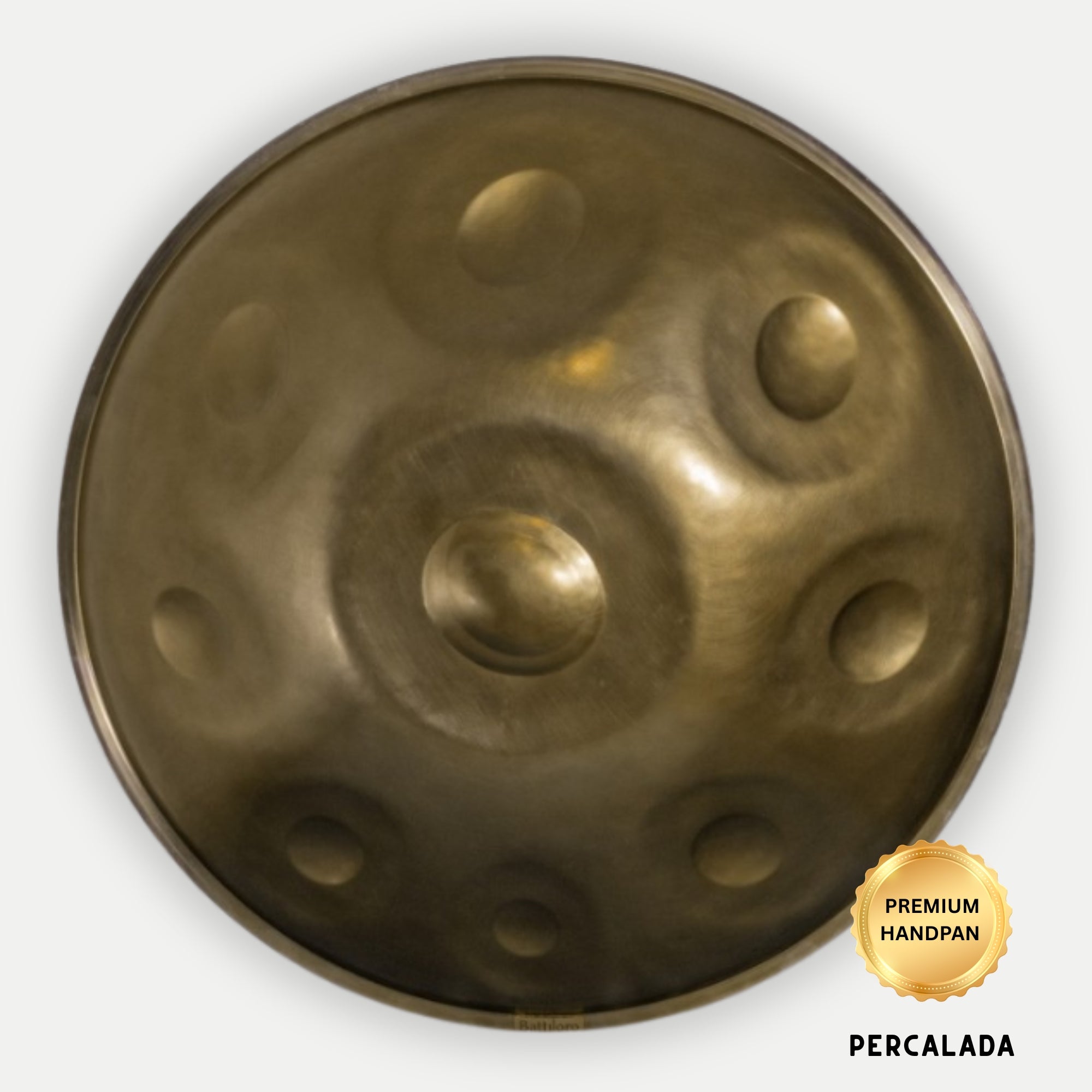 Battiloro Noreia – Handpan A2 Celtic Minor (Amara), 432 Hz Edelstahl, handgefertigt in Italien