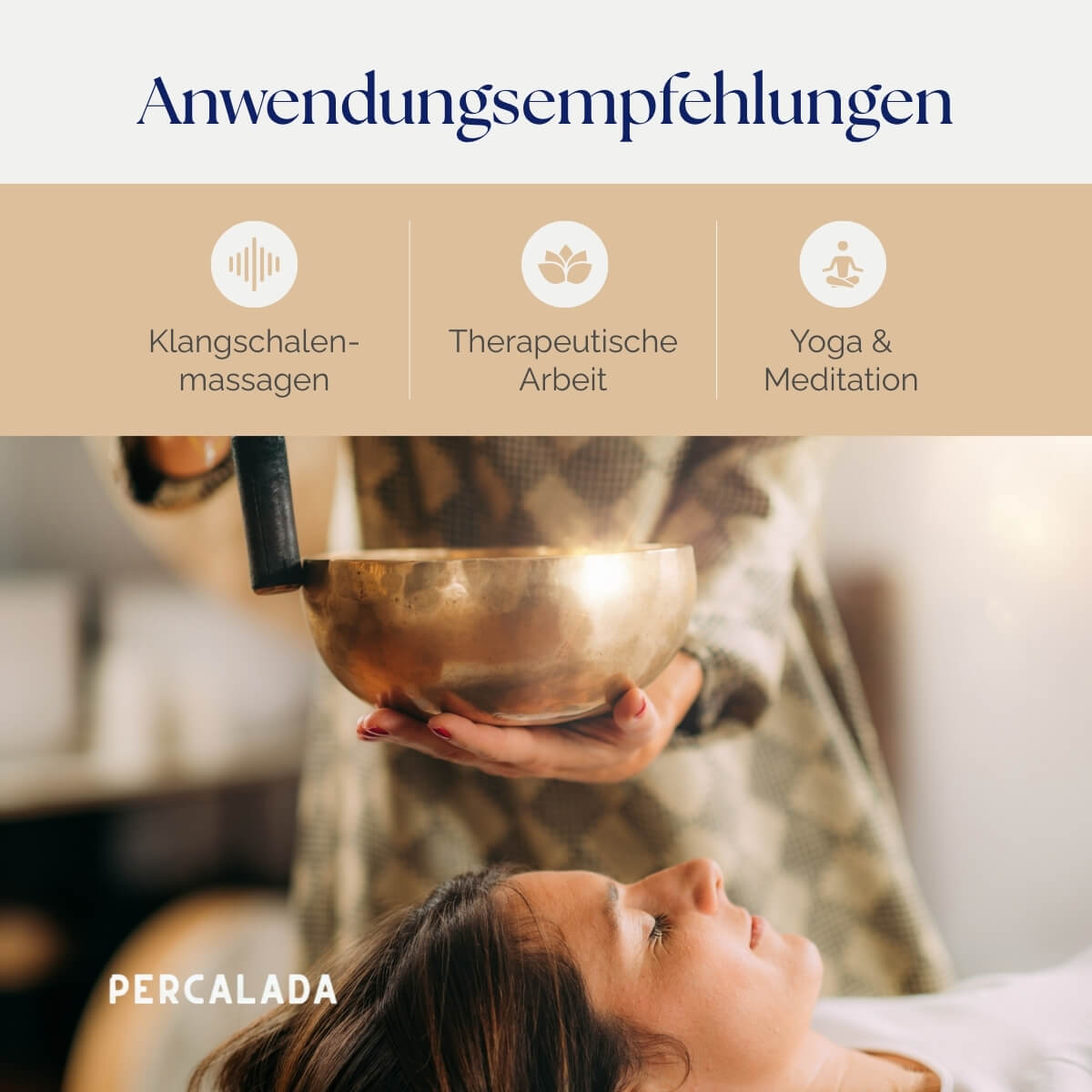 Handgeschmiedete Klangschale „PRANA Bowl“ – 18 cm | Tiefer Klang für Soundhealing & Meditation