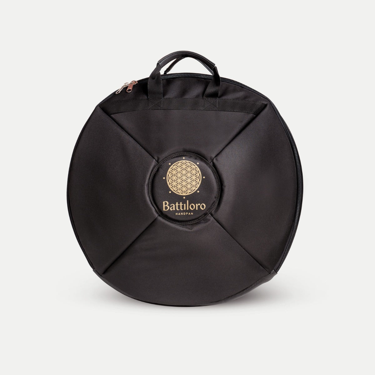 Battiloro Noreia – Handpan A2 Celtic Minor (Amara), 432 Hz Edelstahl, handgefertigt in Italien