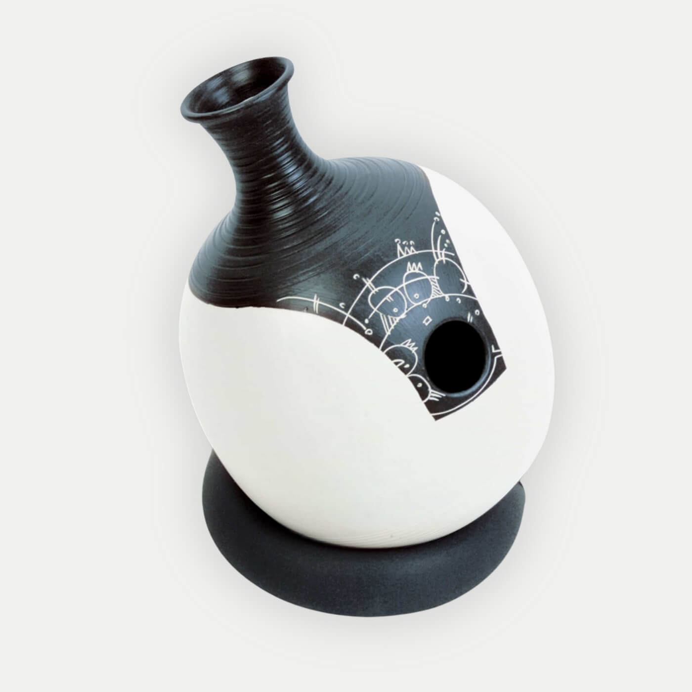SCHLAGWERK U62 Basic Udu – Klassische Ethno Drum aus Ton
