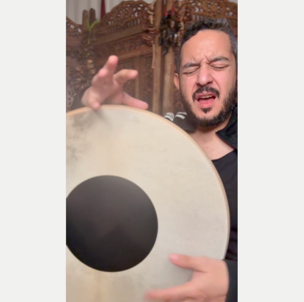 Schlagwerk RTS51D Frame Drum Black Dot